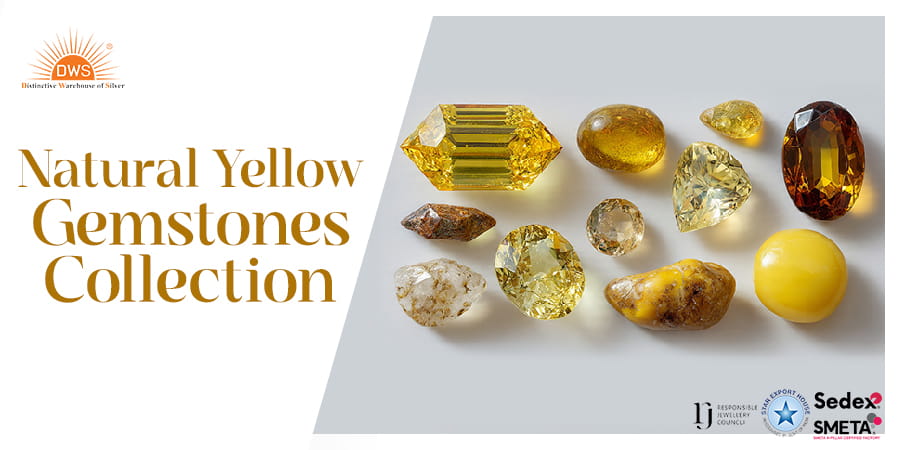 Natural Yellow Gemstones Collection